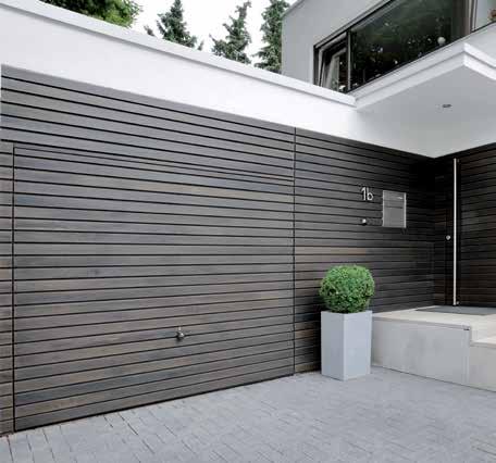 MOTIV 905 FÖR EGEN UTFORMNING PÅ PLATS Exklusiv portdesign Med motiv 905 kan du utforma garageporten helt efter dina egna idéer och din personliga smak.