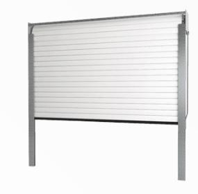 Utrymme med dåligt ljusinsläpp till exempel i ett mörkt garage som saknar fönster kan förses med extra ljusinsläpp på ett naturligt sätt genom att montera glasrutor i portbladet.
