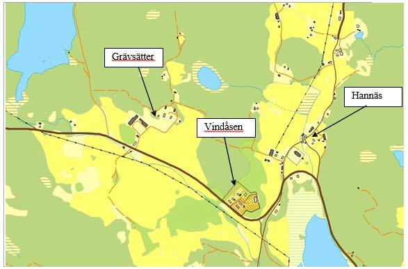 påbörjat en lokal utvecklingsplan. MINDRE ORTER I detta avsnitt beskrivs områden kring mindre orter som kan vara lämpliga för utveckling av bostäder mm.