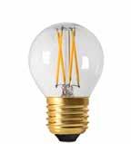 FILAMENT CLEAR ELECT LED FILAMENT CLEAR ELECT LED FILAMENT CLEAR MOOD PLUG-IN DIMMER Art.nr Form Diam Effekt Lumen Sockel Kn Q Art.