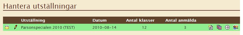 2. Administratörspanelen Administratörspanelen innehåller en länk till handboken (detta dokument) samt en knapp för att rensa programminnet.