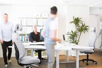 FLEXIBLE MALMSTOLEN Modell R2 perfekt där flera delar stol En extremt lättjusterad stol med mycket god ergonomi och komfort.