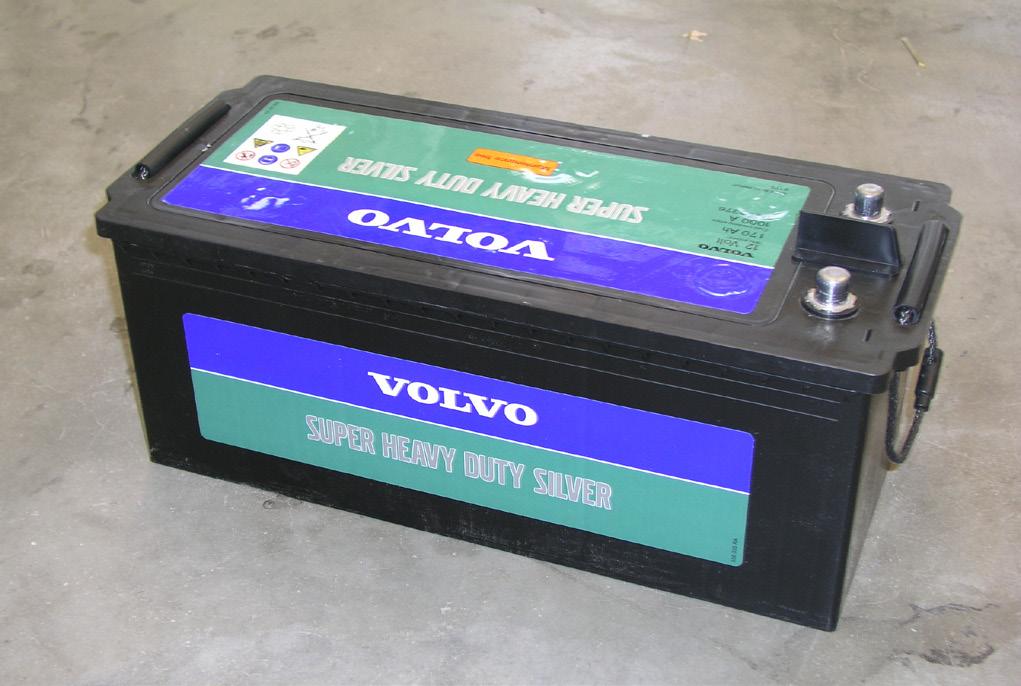 Underhållsfria batterier Underhållsfria batterier finns med olika kapaciteter för olika energibehov.