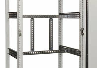 Genom att vända profilen kan den användas som standard CP20/40-profil i kombination med GLM40/6 glidmutter för montage av installationsmaterial som kräver djupjustering.