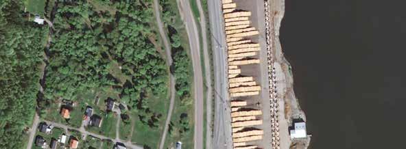 P-platser längs vägen och vid återvinningsstation PLANK 5.2.
