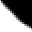 2.1.4 Kantutjämning / antialiasing Ett problem som kan dyka upp när procedurella texturer skapas är något som kallas för aliasing.