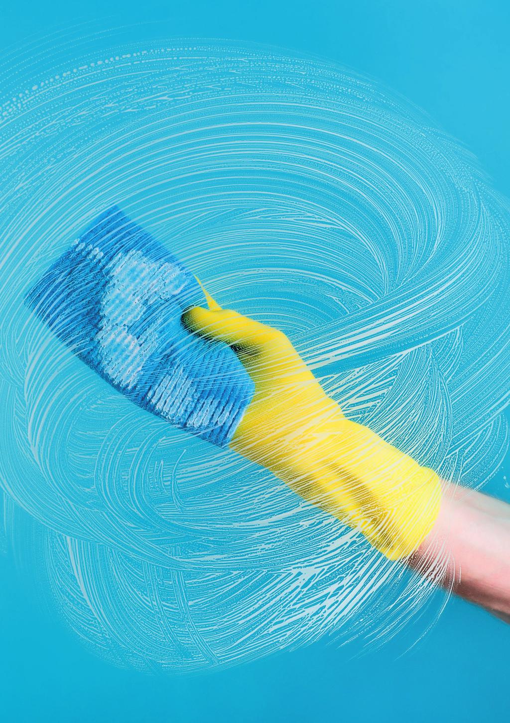 Rengöring av dusch med produktanpassad skötsel Det bästa sättet att hålla glasen rena