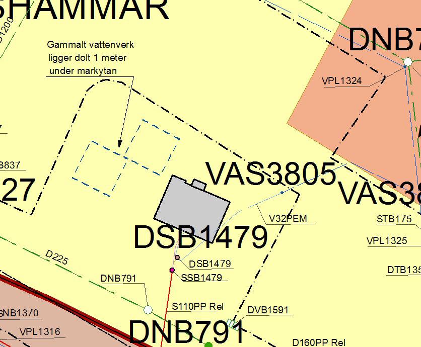 FÖRUTSÄTTNINGAR OCH FÖRHÅLLANDEN Planområde Marken för det aktuella planområdet används idag till kioskverksamhet och är bebyggd med en liten byggnad på cirka 62 m 2.