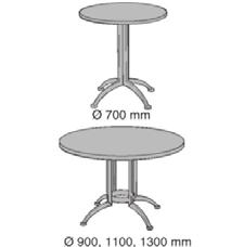 . 2037 Skiva 1800 x 800 mm 188 AP.. 1605 1438 Skiva 1800 x 800 mm SA188 AP.. 2584 Bord Asto, runda Bord Ø 700 mm 70 AP.. 1528 1434 Bord Ø 900 mm 90 AP.