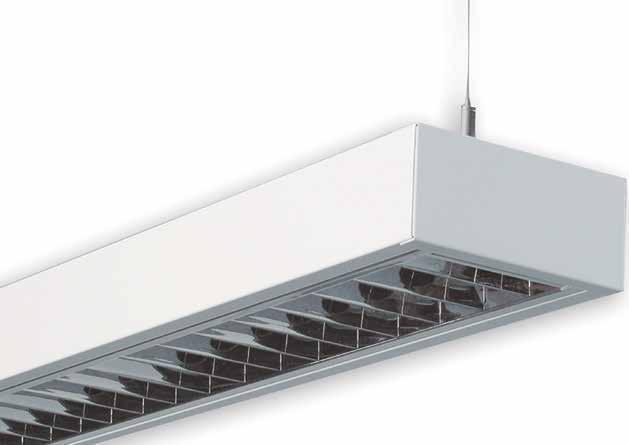Alpo LED T5 Alpo LED LED- och T5-armatur för t ex kontor och allmänna utrymmen. Armaturen passar både för direkt belysning och för kombinerad indirekt/direkt belysning.