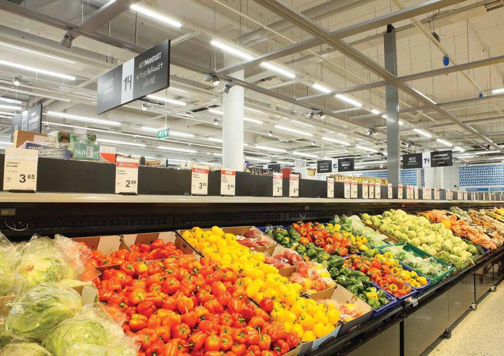 Marlo LED Marlo är i grunden designad och skapad för belysning i butik och detaljhandeln men IP23-klassningen och de olika optiska