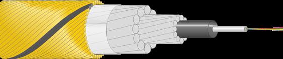 Denna kabel har samma principiella konstruktion som GJMLTV 15 ton DAL.
