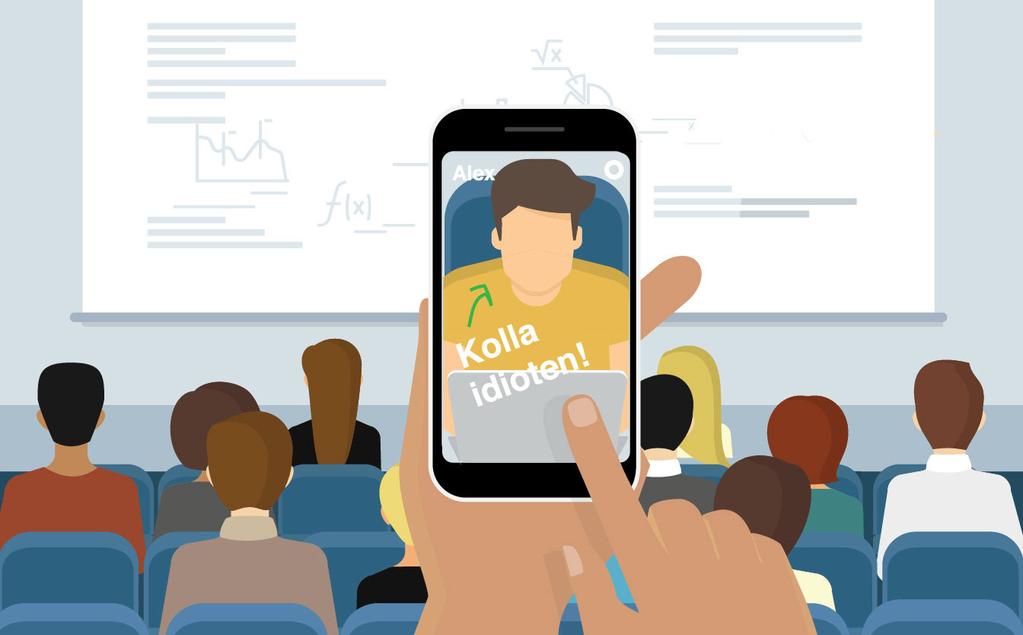 2. Har du koll när du spelar online? Den här berättelsen handlar om hur en person kan dölja sin verkliga identitet online genom att ta ett annat namn och ladda upp stulna bilder.