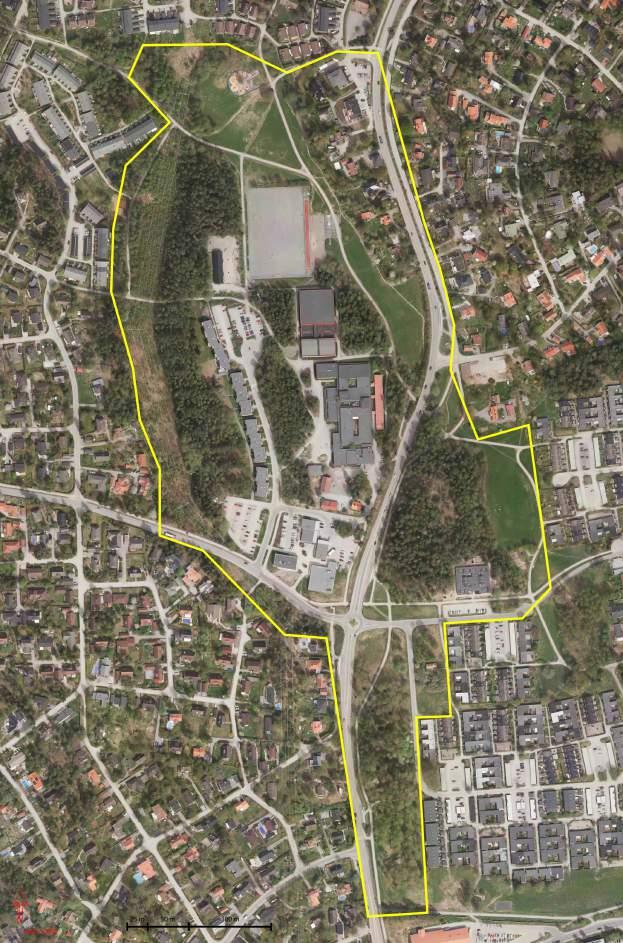 Uppdraget Täby kommun arbetar med ett program för utveckling av Skarpängs centrum. Det handlar dels om utveckling av handel och service, men även byggande av ytterligare bostäder i området.