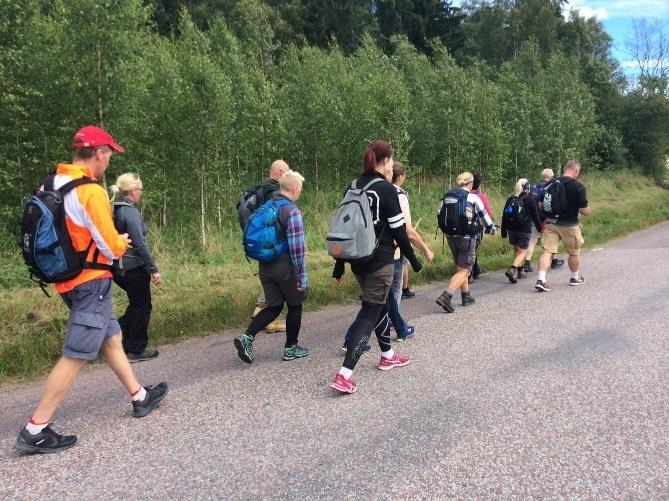 Etapp 2 Garpenberg Stjärnsund ca 20 km Efter sändning i Garpenbergs kyrka går vi mot Kloster. Lunchrast och gudstjänst i Gudsberga klosterruin. Vidare till Stjärnsund via Drottning Kristinas led.