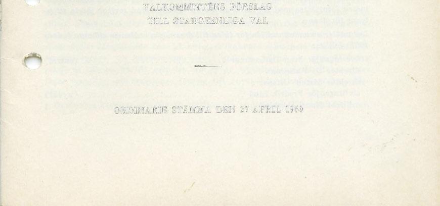 VERKSAMHET OCH EKONOMISK