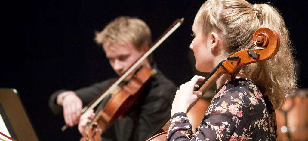 Instrumentallärare symfoniorkesterutbildningen TRÄBLÅS SLAGVERK Anders Ljungar-Chapelon, flöjt Jennie Svensson, piccola Jeanette Hetland, piccola Cristina Monticoli, oboe Carl Andersson, oboe &