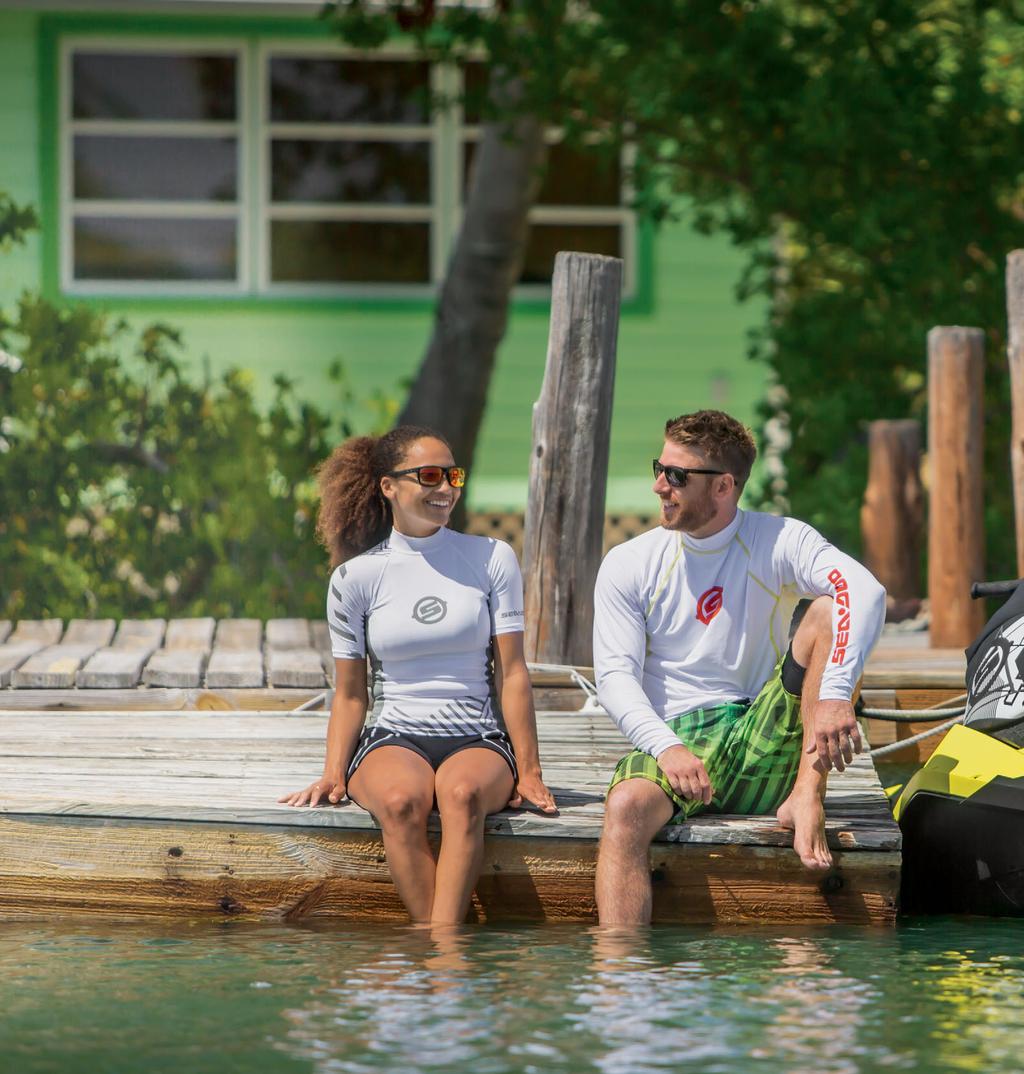 18 RASHGUARDS OCH SHORTS