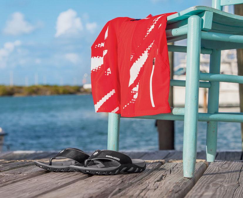 22 SKOR Komfort, skydd och stil för stranden, på vattnet och överallt.