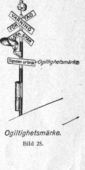 C. Felaktigheter, som kunna uppkomma å vägsignaler och andra säkerhetsanordningar, och vad som då är att iakttaga av de vägfarande.