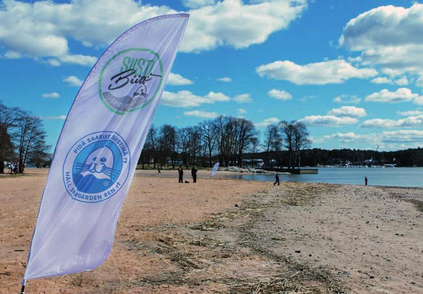 Målet att ge Finland 100 rena stränder uppfylldes! Målet för Håll Skärgården Ren rf:s kampanj Snygg beach år 2017 var att ge det 100- åriga Finland 100 rena stränder.