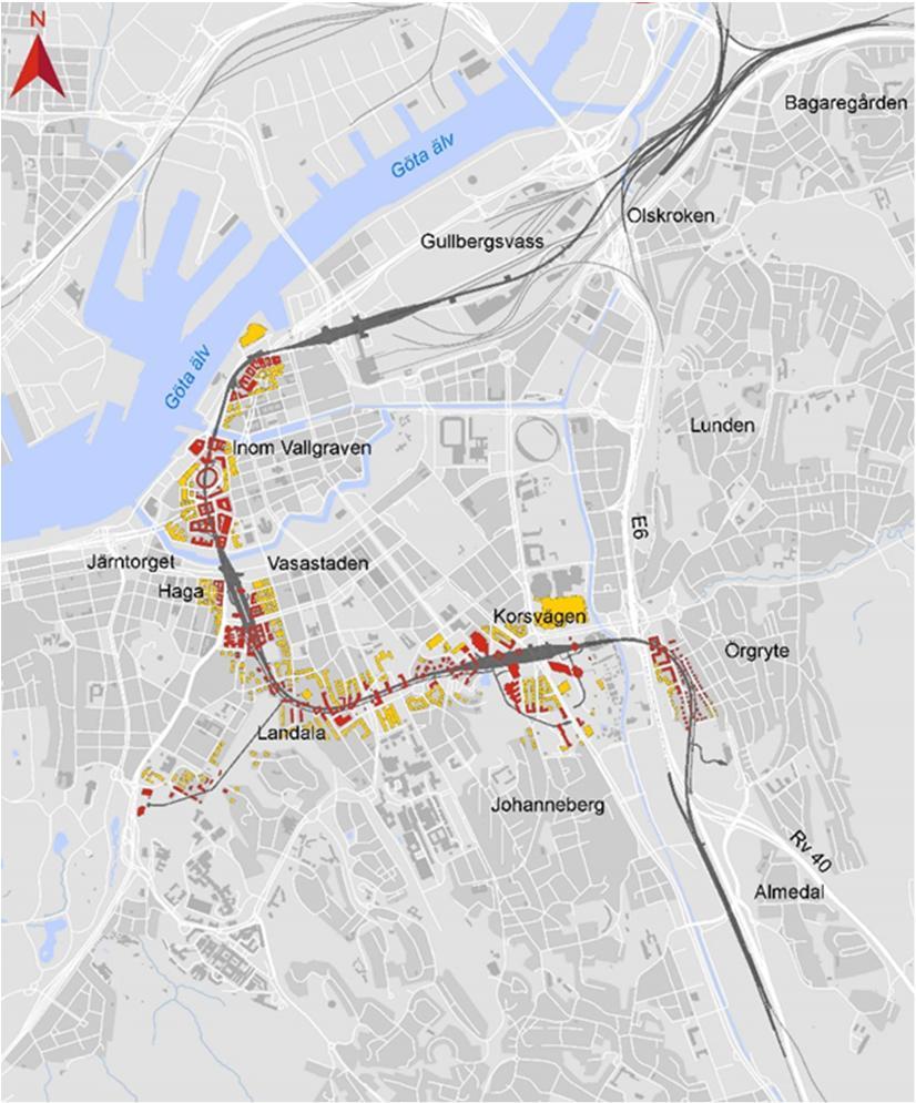 Stomljudsbuller, intensivaste period utan skyddsåtgärder Förutsättningar: