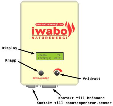 Allmän viktig information Iwabo fastighet 48 kw är utvecklad tillsammans med Iwabos egen pelletskruv. För en god funktion skall Iwabos pelletskruv användas och monteras med en lutning av max 45º.
