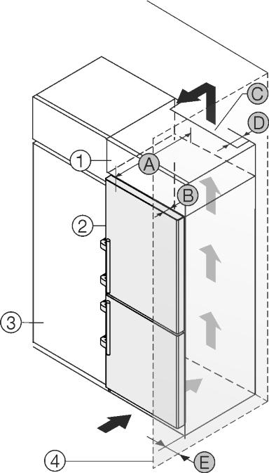 u Rikta dörren mot den övre öppningen i lagerbocken. Fig. 22 (1) u Sätt in tappen och skruva fast den med en skruvmejsel T15. Fig. 22 (2) u Montera spärrskyddet mot dörrspärren: Sätt in spärrskyddet och kontrollera om det ligger an mot dörren.