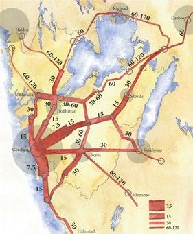 Regionalt trafikförsörjningsprogram för Västra Götaland 2017-2020 Delmål 1: Ökad tillgänglighet för invånarna i hela Västra Götaland Med tillgänglighet avses hur utbudet utvecklas i regionen hur vi