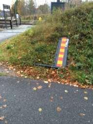 7(12) Plats 8 Korsningen Fisket/Älvkarlöevägen Korsningen vid Älvkarleövägen/Fisket är väldigt