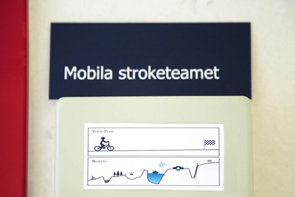 Enhetschef Pernilla Johansson kan helt enkelt inte se något skäl till att inte ha ett mobilt stroketeam. Till de regioner i landet som ännu inte har sådana vill jag bara säga: Kör i gång!