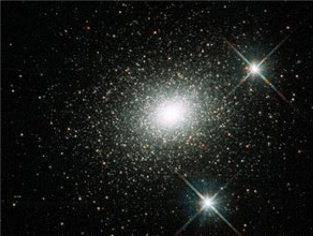 galaxer ( supertunga svarta hål ) Mellanstora