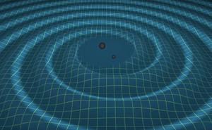 skickar ut gravitationsvågor slår sig under 0,05 sek samman