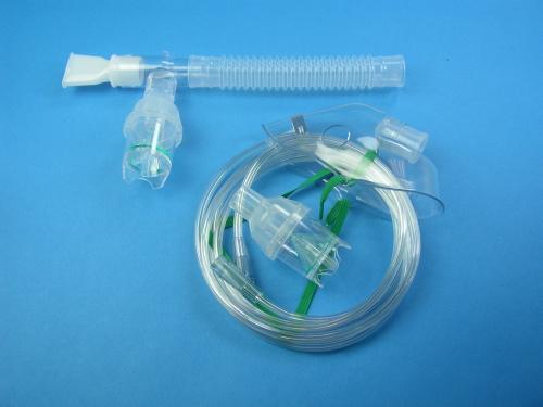 Artikelnr Beskrivning MMD* Material Avd/Trp fp 6014156 Nebuliseringsset, vuxen och barn, med munstycke och reservoarslang 15 cm, inklusive oxygenslang.