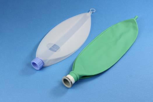 Resuscitator Bags SE 180411 Andningsblåsor Andningsblåsor för flergångsanvändning i silikon som kan autoklaveras i upp till 134 C och för engångsanvändning i neopren. Passar till 22 mm anslutning.