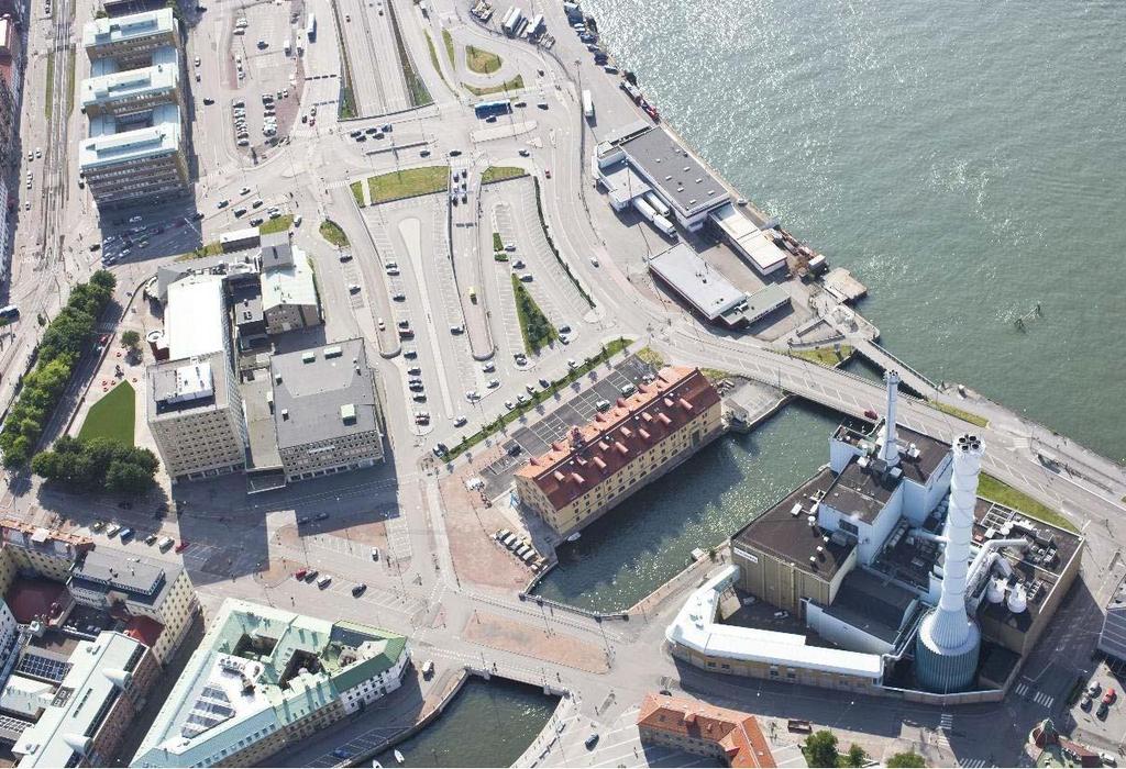 Första Långgatan DP JÄRNVÅGSGATAN - PM GEOTEKNIK 5. OMRÅDESBESKRIVNING Planområdena ligger inom stadsdelarna Masthugget och Pustervik och har historiskt sett genomgått stora förändringar.