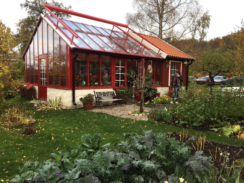 Samtal i trädgårdsmiljö