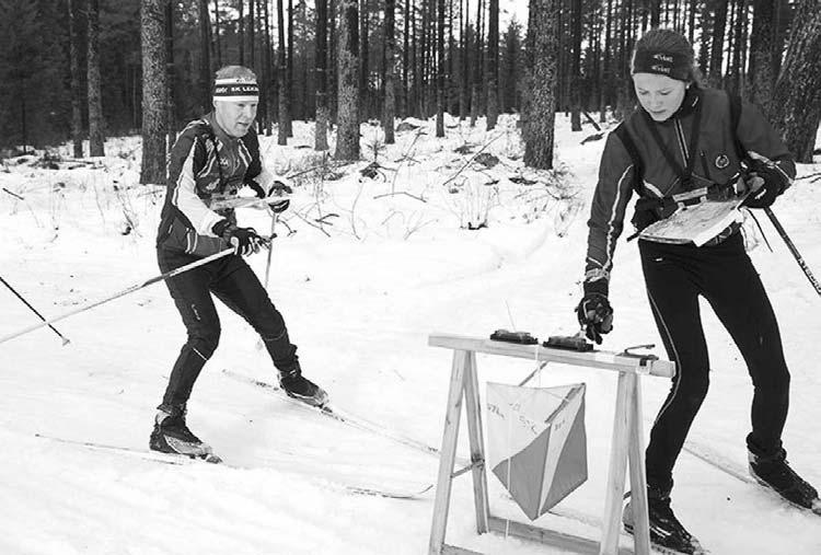 SkidO SM Sprint 19 mars, Älvsby IF OK D45 2. Carina Sandberg Säterbygdens OK 3. Erica Håll HJS-Vansbro OK D50 1.