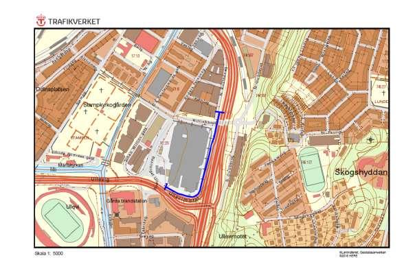 Trafikverkets prioriterade alléer och vägträd E6, Spårvagnshallarna, GÅRDA Allé ID på karta 3 Vägnummer E6 Namn Spårvagnshallarna, GÅRDA Gammalt namn och ID - Östra sidan - Norra sidan - Västra sidan