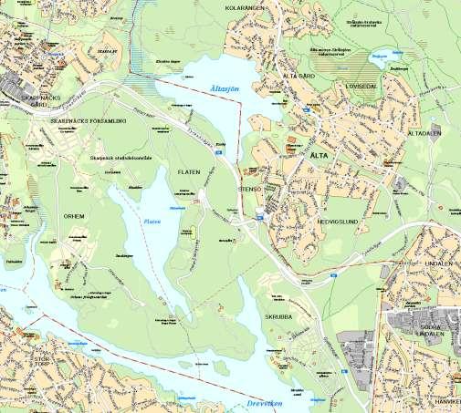 Expertrådet har godkänt ärendet 2009-11-11. Bakgrund Nacka, Tyresö och Stockholms kommuner driver ett samarbetsprojekt för att skapa ett framtida huvudvägnät inom Skrubba Södra Älta.