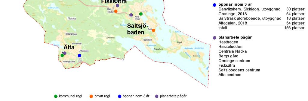 Boenden kan lokaliseras tillsammans med trygghets/seniorbostäder, ungdomsbostäder, förskolor eller kulturverksamheter.