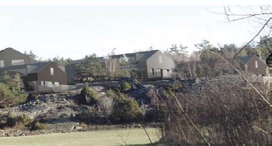 arkitekterna Krook och Tjäder Bild: vägsträckning