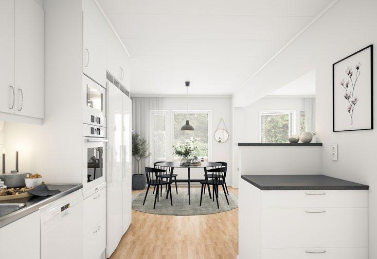 22 23 RADHUS 120 M 2 Planlösning PLANLÖSNIN Radhus - 120 m² KS /Matplats 26.9 m² Matplats/ 26. 8 m² 7.