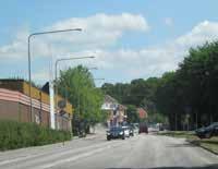 föreslås i anslutning till Stationsvägen med bl.a. en ny cirkulationsplats vid Gjuterivägen/Stationsvägen med en ny anslutning till Källevägen och förändringar av busshållplatserna.
