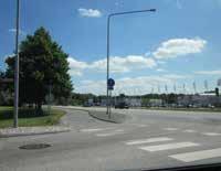 m får studeras vidare i respektive detajlplan. Vägarna har idag en hastighetsbegränsning på 30 km/h i de mer centrala delarna samt förbi fd Lyckebyskolan.