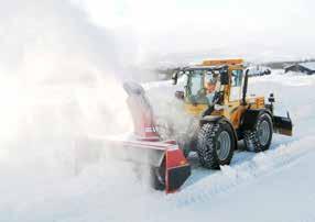Olika arbetsbredder, krav på hydraulik och infästningar gör att vi har en snöfräs som passar nästan alla maskiner med större hydraulikkapacitet.