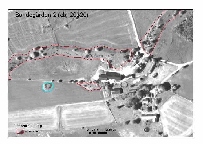 Lokal 6. Bondegården (objekt 20320) Lokalbeskrivning Lokalen ligger ca 3,3 km SSO om Vartofta.