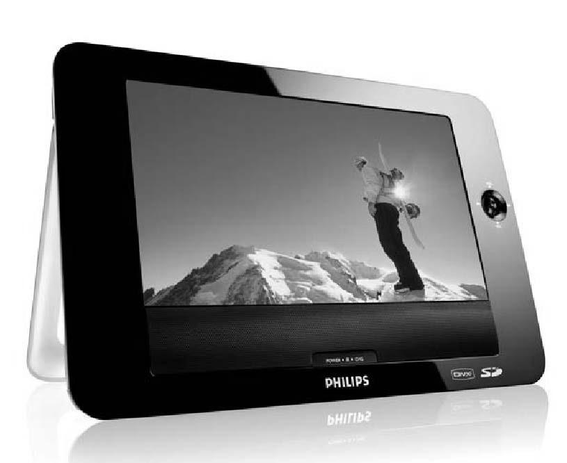 Portable DVD player PET831 Register your product and