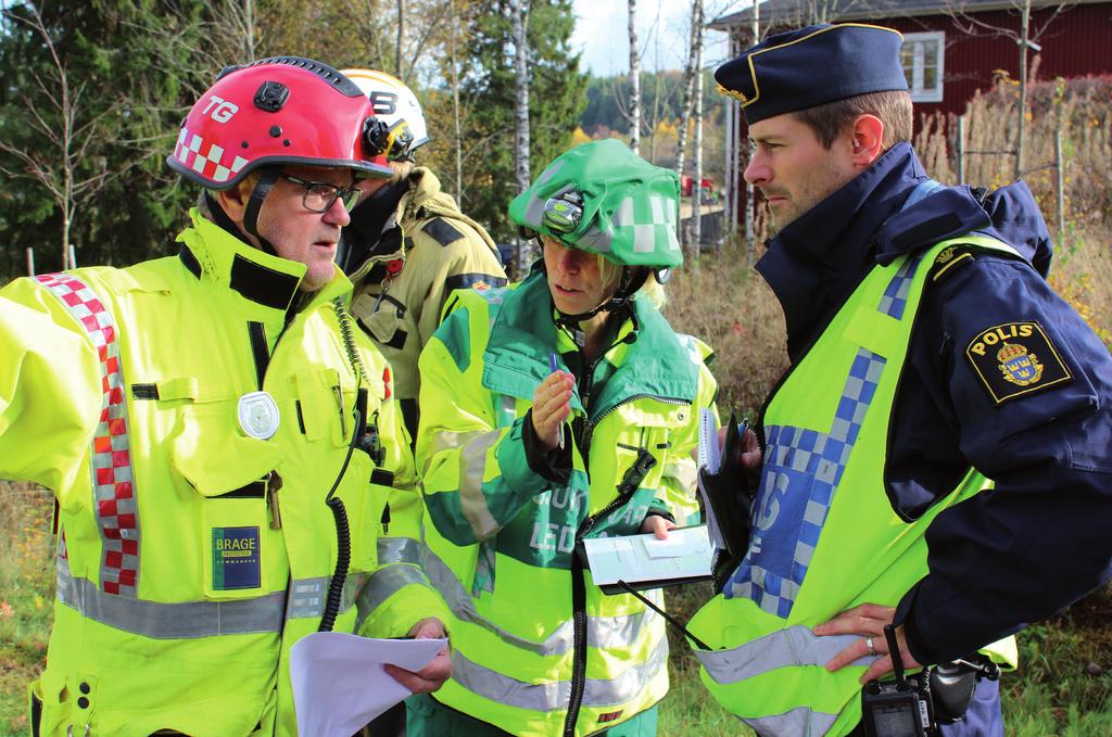 Ett tryggt och olycksfritt samhälle för alla Dygnet runt, 365 dagar om året, finns vi för invånarnas säkerhet och upprätthåller beredskap för att hantera olika typer av olyckor.
