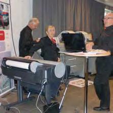 Pictures from our last touring trade show Tryckstart which was held in 2011.